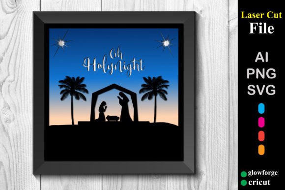 Bringing Holiday Depth to Web Design with Nativity Layered 3D SVGs
