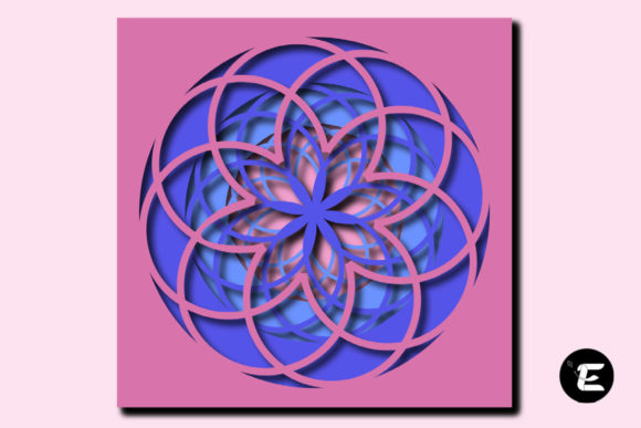 Flowery Mandala 3D SVG for Shadow Boxes: A Designer’s Review for Real Client Projects