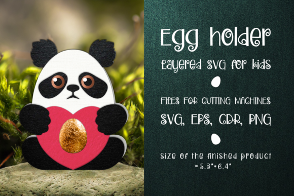 Panda Chocolate Egg Holder Template SVG: A Practical Review for Digital Sellers