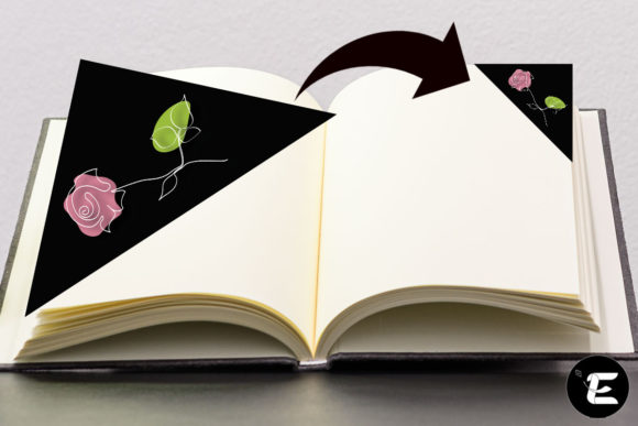 Rose Bookmark: A Versatile 3D SVG for Crafters & Handmade Sellers