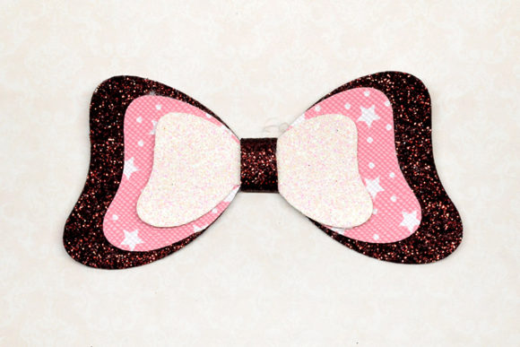 Simple DIY Bow Template: A 3D SVG Shape for Versatile Design Projects
